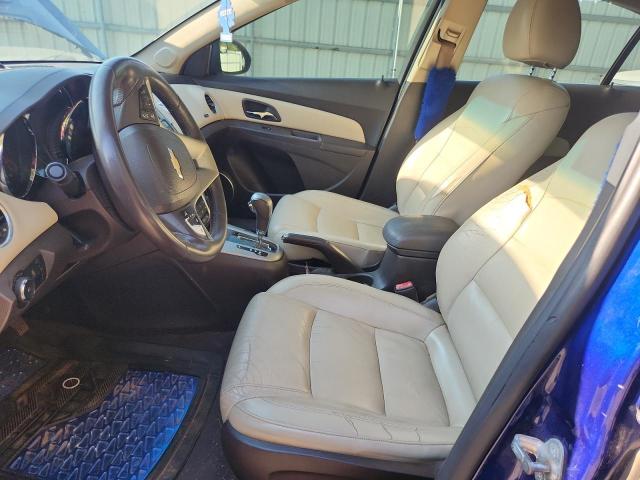 1G1PG5SC4C7213701 - 2012 CHEVROLET CRUZE LT BLUE photo 7