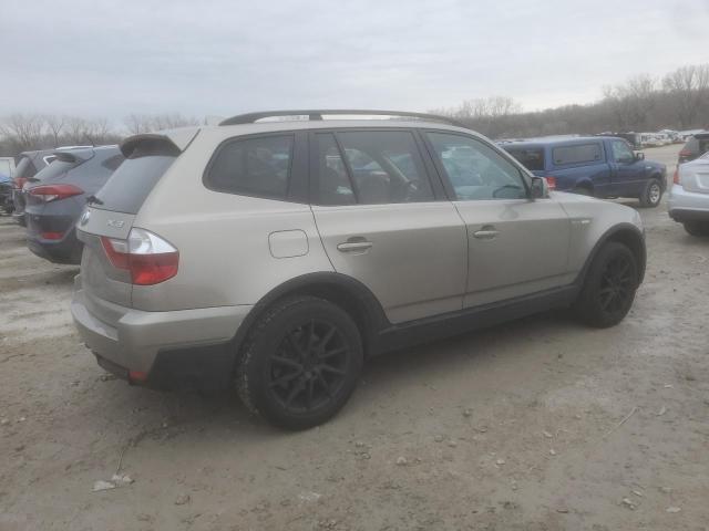 WBXPC934X7WF29378 - 2007 BMW X3 3.0SI GOLD photo 3