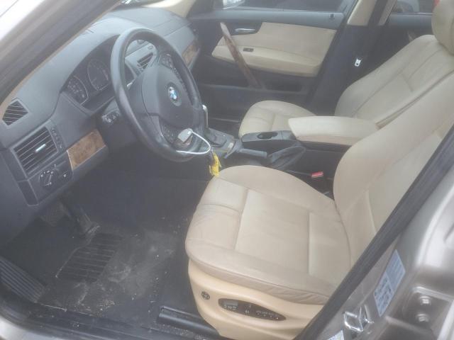 WBXPC934X7WF29378 - 2007 BMW X3 3.0SI GOLD photo 7