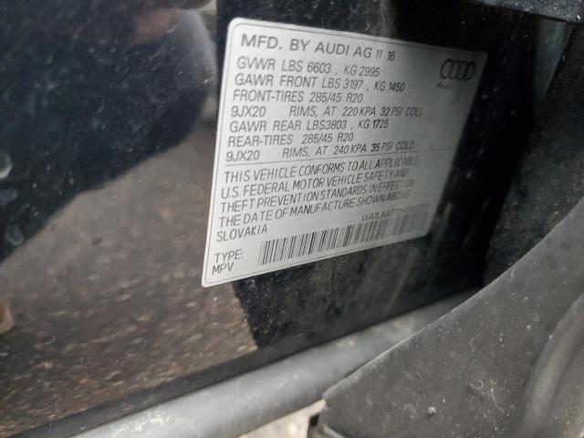 WA1LAAF72HD037019 - 2017 AUDI Q7 PREMIUM PLUS أزرق صورة 12