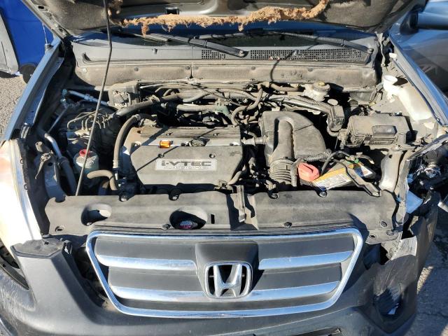 JHLRD77866C036169 - 2006 HONDA CR-V EX ვერცხლისფერი ფოტო 11
