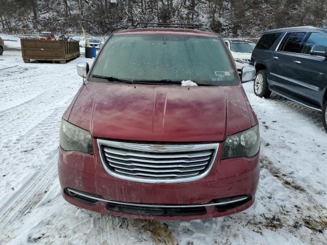 2A4RR8DG8BR683958 - 2011 CHRYSLER TOWN & COU TOURING L RED photo 5