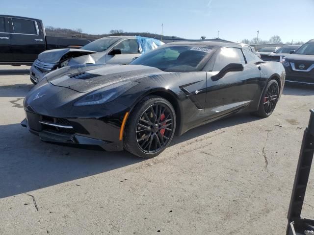 1G1YB2D75K5103509 - 2019 CHEVROLET CORVETTE STINGRAY 1LT BLACK photo 1