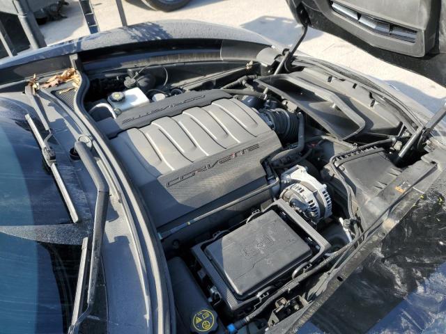 1G1YB2D75K5103509 - 2019 CHEVROLET CORVETTE STINGRAY 1LT BLACK photo 11