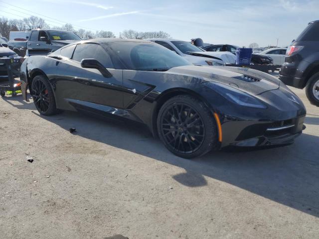 1G1YB2D75K5103509 - 2019 CHEVROLET CORVETTE STINGRAY 1LT BLACK photo 4