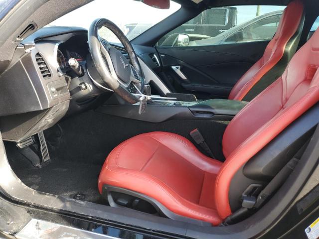 1G1YB2D75K5103509 - 2019 CHEVROLET CORVETTE STINGRAY 1LT BLACK photo 7