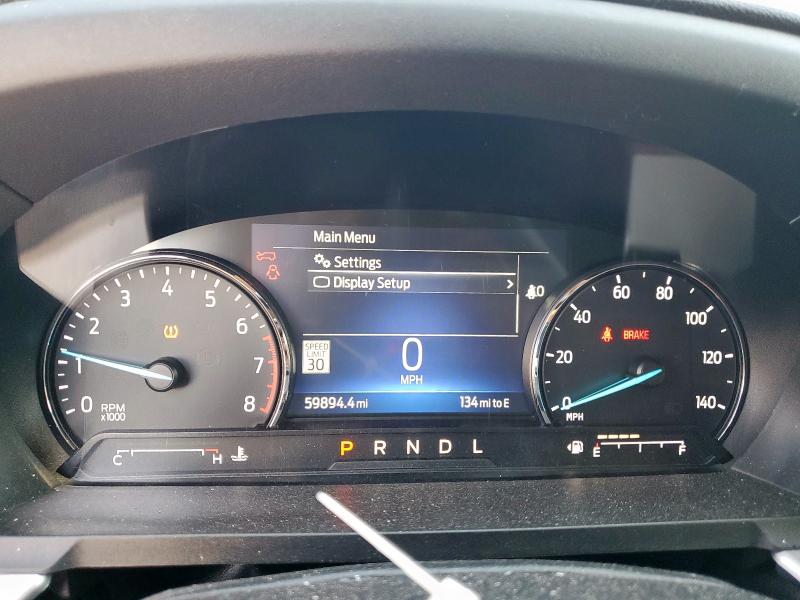 1FMSK7DH9NGA84132 - 2022 FORD EXPLORER XLT მწვანე ფოტო 9