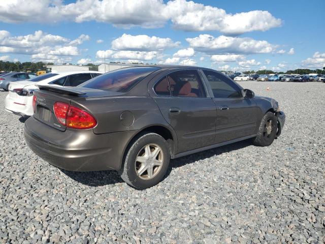 1G3NL52F22C127135 - 2002 OLDSMOBILE ALERO GL 棕色 照片 3
