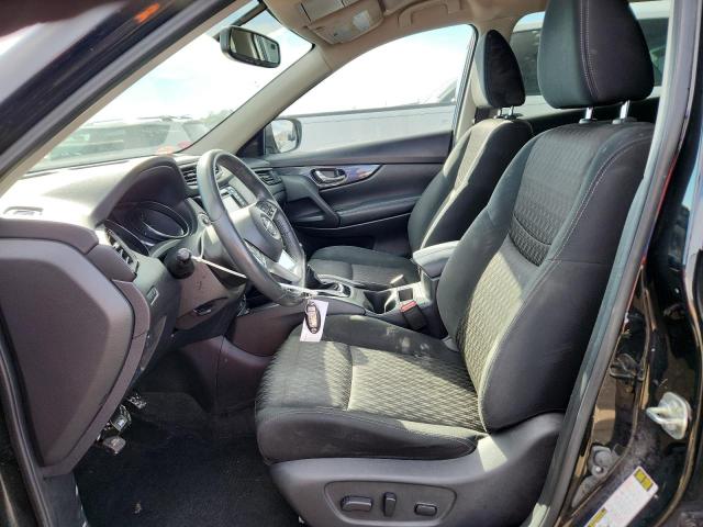 KNMAT2MV8HP619011 - 2017 NISSAN ROGUE S BLACK photo 7