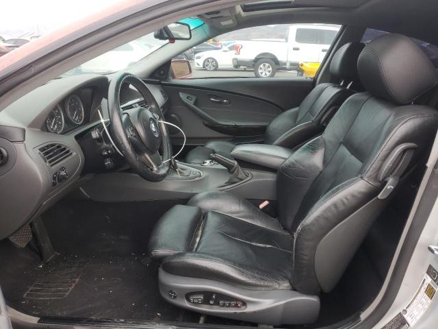 WBAEH73405B192485 - 2005 BMW 645 CI AUTOMATIC TWO TONE photo 7