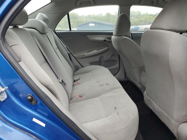 1NXBU4EE8AZ248561 - 2010 TOYOTA COROLLA BASE BLUE photo 10