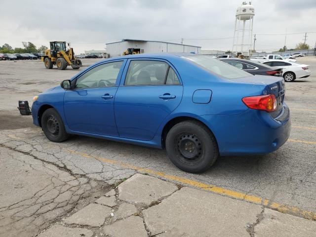 1NXBU4EE8AZ248561 - 2010 TOYOTA COROLLA BASE BLUE photo 2