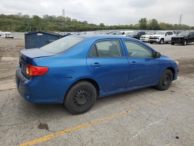 1NXBU4EE8AZ248561 - 2010 TOYOTA COROLLA BASE BLUE photo 3