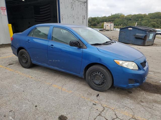 1NXBU4EE8AZ248561 - 2010 TOYOTA COROLLA BASE BLUE photo 4