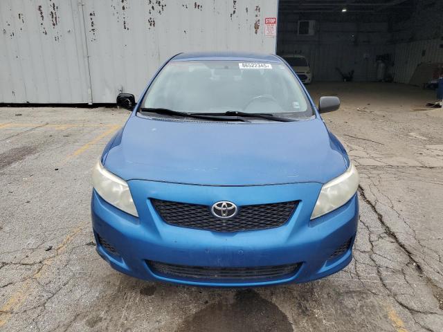 1NXBU4EE8AZ248561 - 2010 TOYOTA COROLLA BASE BLUE photo 5