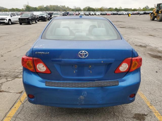 1NXBU4EE8AZ248561 - 2010 TOYOTA COROLLA BASE BLUE photo 6