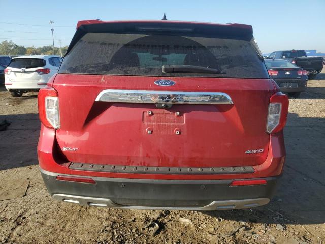 1FMSK8DH3RGA22947 - 2024 FORD EXPLORER XLT RED photo 6