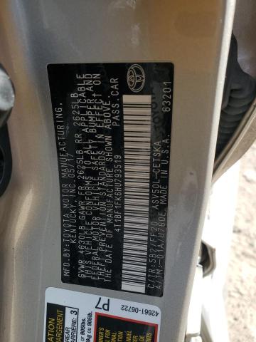 4T1BF1FK6HU793519 - 2017 TOYOTA CAMRY LE Braun Foto 12