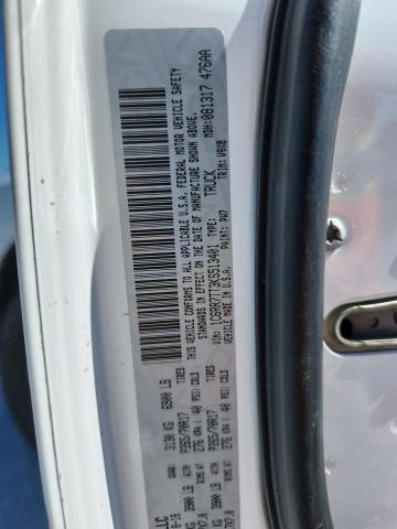 1C6RR7TT3KS513401 - 2019 RAM 1500 CLASS SLT Ақ фото 12