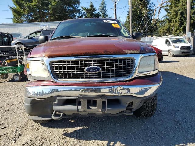 1FMRU1669YLA74939 - 2000 FORD EXPEDITION XLT 栗色 照片 5