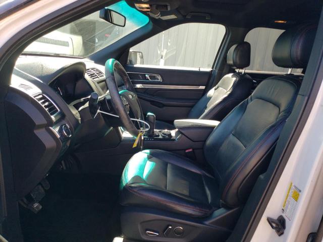 1FM5K8GT6GGA68637 - 2016 FORD EXPLORER SPORT Ақ фото 7