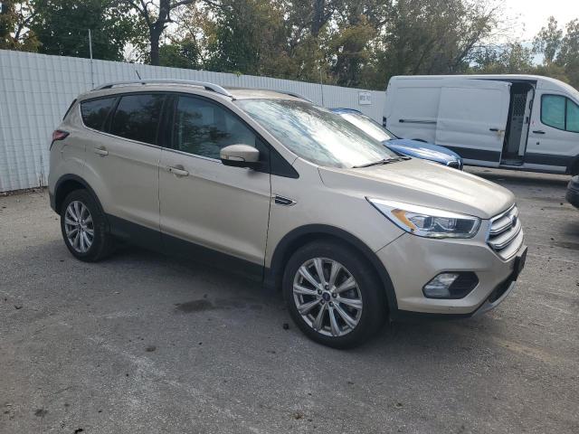 1FMCU0J99JUA52635 - 2018 FORD ESCAPE TITANIUM BEIGE photo 4