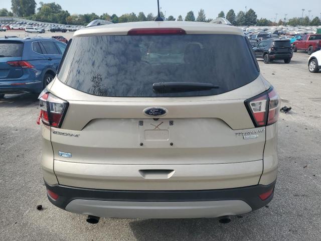 1FMCU0J99JUA52635 - 2018 FORD ESCAPE TITANIUM BEIGE photo 6