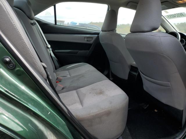 2T1BURHE1FC393023 - 2015 TOYOTA COROLLA L GREEN photo 10