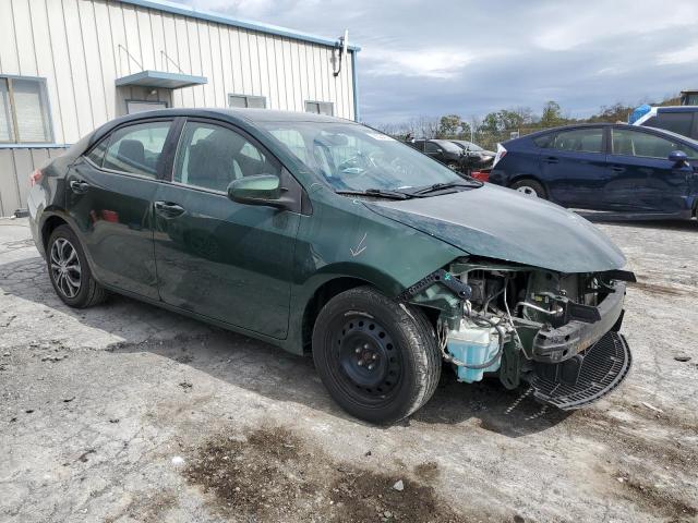2T1BURHE1FC393023 - 2015 TOYOTA COROLLA L GREEN photo 4
