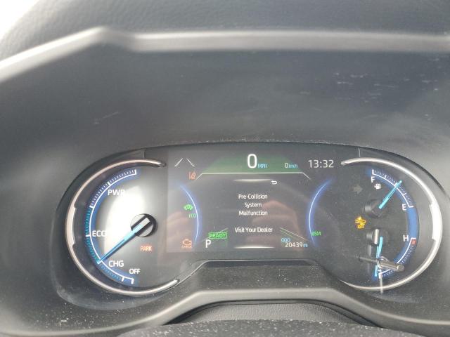 4T3T6RFV7SU176335 - 2025 TOYOTA RAV4 SE WHITE photo 9