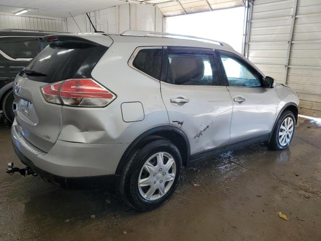 KNMAT2MV1GP712953 - 2016 NISSAN ROGUE S 银色 照片 3
