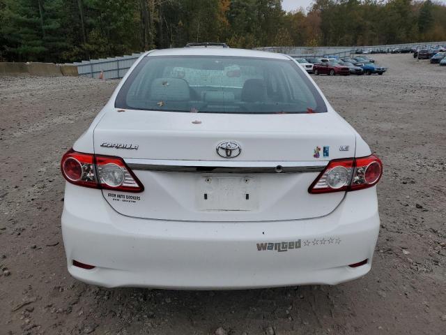 2T1BU4EE6DC957172 - 2013 TOYOTA COROLLA BASE أبيض صورة 6