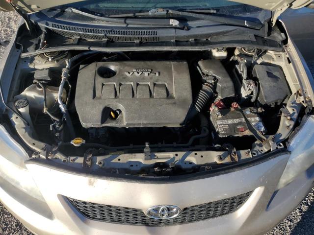 2T1BU40EX9C155383 - 2009 TOYOTA COROLLA BASE ذهبي صورة 11
