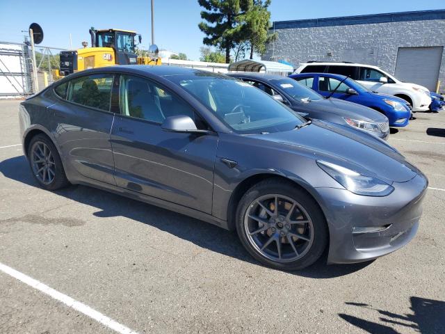5YJ3E1EB4MF995906 - 2021 TESLA MODEL 3 Серый фото 4