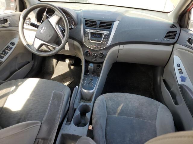 KMHCT4AE5GU999848 - 2016 HYUNDAI ACCENT SE BURGUNDY photo 8