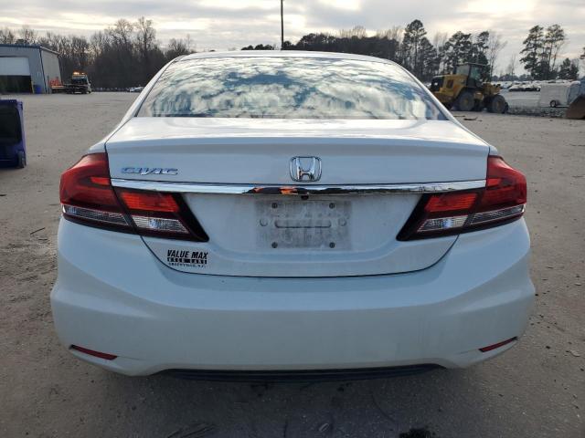 19XFB2F95FE089747 - 2015 HONDA CIVIC EXL თეთრი ფოტო 6