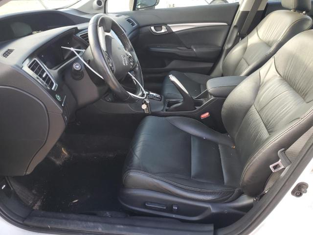 19XFB2F95FE089747 - 2015 HONDA CIVIC EXL თეთრი ფოტო 7