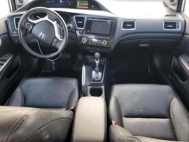 19XFB2F95FE089747 - 2015 HONDA CIVIC EXL თეთრი ფოტო 8