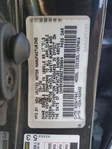 1NXBR30E66Z726664 - 2006 TOYOTA COROLLA CE 黑色 照片 12