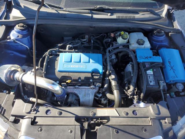 1G1PF5SC1C7180241 - 2012 CHEVROLET CRUZE LT 蓝色 照片 11