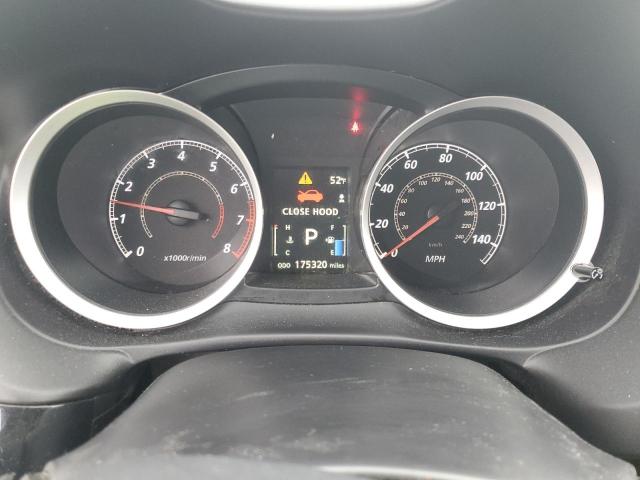 JA32U2FUXHU000464 - 2017 MITSUBISHI LANCER ES BLACK photo 9