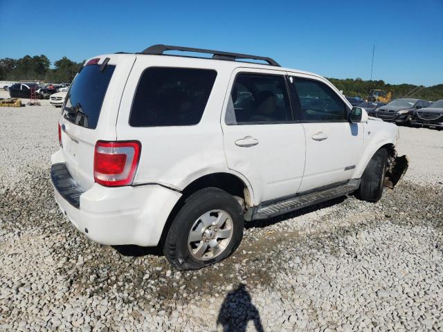 1FMCU04108KA29093 - 2008 FORD ESCAPE LIMITED Weiß Foto 3