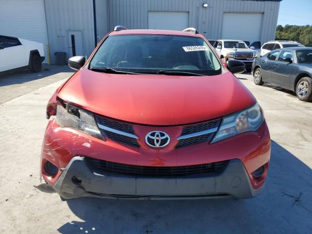 2T3ZFREV3FW227038 - 2015 TOYOTA RAV4 LE RED photo 5