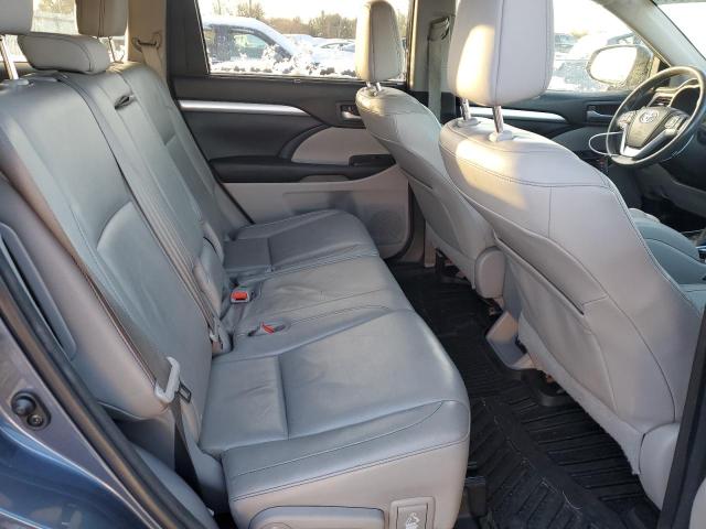 5TDJKRFH1ES020648 - 2014 TOYOTA HIGHLANDER XLE BLUE photo 11