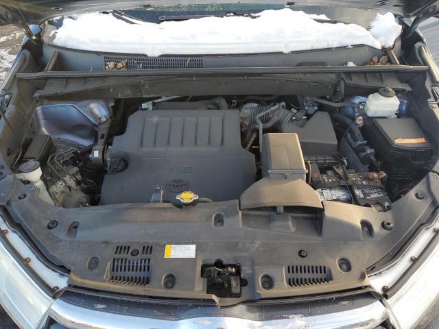 5TDJKRFH1ES020648 - 2014 TOYOTA HIGHLANDER XLE BLUE photo 12