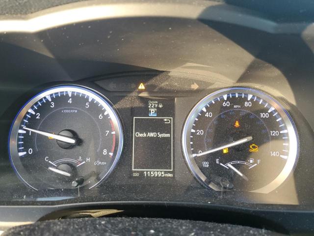 5TDJKRFH1ES020648 - 2014 TOYOTA HIGHLANDER XLE BLUE photo 9