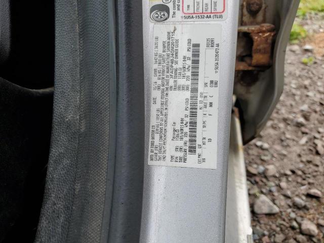 3FADP4BJ4GM201715 - 2016 FORD FIESTA SE SILVER photo 12