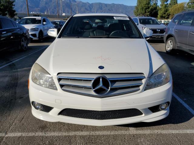 WDDGF54X18F166415 - 2008 MERCEDES-BENZ C 300 WHITE photo 5