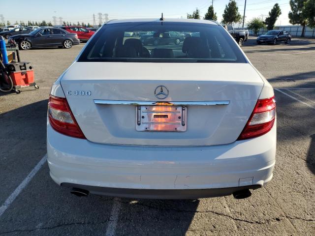 WDDGF54X18F166415 - 2008 MERCEDES-BENZ C 300 WHITE photo 6