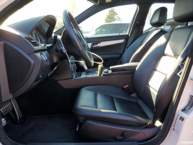 WDDGF54X18F166415 - 2008 MERCEDES-BENZ C 300 WHITE photo 7